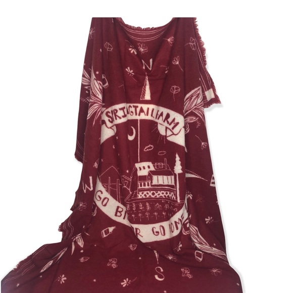 Springtail Farm Blanket Style Scarf-(3) - Picture 3 of 3